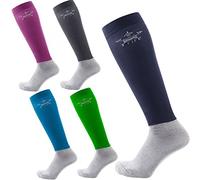 PFIFF Lot de Chaussettes d'équitation Noir 29-35