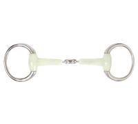 PFIFF Mors double brisure en plastique Blanc 15,5 cm