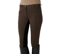 PFIFF - Vollbesatzreithose - Enfant - Brun (Brown/Black) - 140 cm