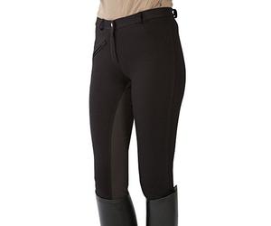 PFIFF - Vollbesatzreithose - Enfant - Noir (Black/Brown) - 134 cm