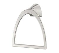 Pfister Karci Towel Ring, Porte-Serviettes à Main pour Salle de Bain, Montage Mural, Screw-in, Spot Defense Brushed Nickel Finish, BRBKA0GS