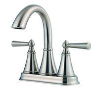 Pfister LG48GL0K LG48-GL0K Saxton Robinet de salle de bain à 2 poignées en nickel brossé 1,2 gpm