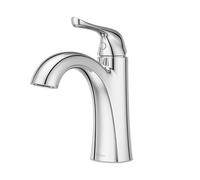 Pfister Willa LF042MALCC Robinet de lavabo de salle de bain à commande unique, 1 trou, certifié NSF, finition chrome poli