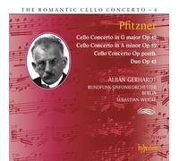 Pfitzner : les 3 Concertos pour Violoncelle. Gerhardt.