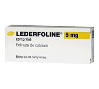 Pfizer Lederfoline 5mg 30 Comprimés