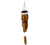 Pfjsseey Bamboo Wind carillons, carillons éoliens de 25 Pouces à l'épreuve des intempéries, Vent de Vent avec Un Ton Incroyable, Suspendu pour l'extérieur, Le Jardin, Le Patio, Le Bambou à la Maison