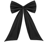 Pfjsseey Big Black Bow 26x41 Pouces Coquette Party Mariage Cart de Mariage Black Bow Birthday Decorations for Home Party