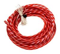 Pfjsseey Candy Cane Corde Lights Solar Solar 33ft 200led Candy Cane Lights avec Un câble d'extension de 6, 6 Pieds imperméable Flexible DC 24V Noël pour la Corde intérieure, extérieure