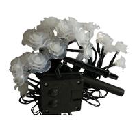 Pfjsseey Lumières de Cordes de Fleurs, 20 Pieds Laures fées à Fleurs Roses Mignonnes, 30 Cordes solaires à LED, Solaire décoratif étanche pour la pelouse Cour Patio clôture Jardin