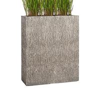 Pflanzwerk® Pot de Fleur Divider Jardinière Wood Gris 72x60x25cm *Résistant au Gel* *Protection UV* *Qualité européenne*