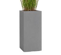Pflanzwerk® Pot de Fleur Tower Jardinière Gris 80x40x40cm *Résistant au Gel* *Protection UV* *Qualité européenne*