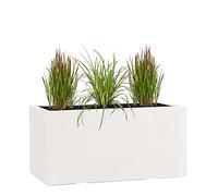Pflanzwerk® Pot de Fleur Tub Jardinière Sable 30x60x30cm *Résistant au Gel* *Protection UV* *Qualité européenne*