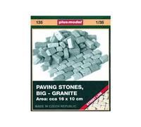 Pflastersteine, Groß, Granit - 1:35e -