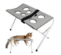Pflegehängematte - Atmungsaktives Netz 8 Öffnungen | Hundehängematte - Krallenpflege Set de table de table - Welpen Kätzchen Kleintier Zubehör Baden Scheren Haustierpflege Station