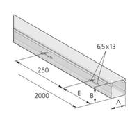 pflitsch pflitsch Goulotte d'installation PIK 100/60 L=2000 mm S Quantité:1