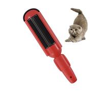 PFLYPF 1pc Épilateur pour Animaux de Compagnie, Rouleau d'épilation pour Chien et Chat, collecteur de Cheveux réutilisable pour Nettoyer Les Cheveux sur Les vêtements, Tapis, canapé (Rouge)