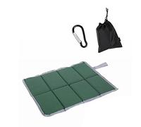 PFLYPF Coussin De SièGe ImperméAble Pliable Adapté pour Le Camping en Plein Air, Pique-Nique Au Parc (Vert ArméE)