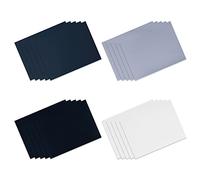 PFLYPF Lot de 20 Patchs de réparation en Nylon, Patchs Auto-découpés et Auto-adhésifs, kit de réparation de Tissu imperméable, Convient pour Les Doudounes, tentes, imperméables, Sacs de Couchage.