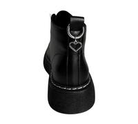 PFMSAAF chaîne de chaussures Pendentif creux grandes étoiles cœurs, 2 pièces, bottes Martin, boucles de chaussures, décoration, mousqueton en métal, accessoires