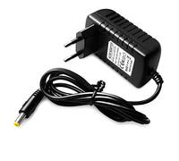 PFMY Chargeur Adaptateur 12V 2A 24W AC Adapter Switching Adaptor pour LED Bandes Lumineuses, IP Caméra, Monitor, Media Player, Android TV Box, Secteur 5,5mm x 2,1mm/2,5mm