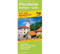Pforzheim - Bretten - Calw Rad- Und Wanderkarte