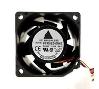 PFR0624DHE 24V DC 1.20A 60x60x38mm High Airflow Fan 6CM for Inverters & Graphics Cards(2 lines)