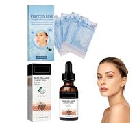 PFSLiang 60PCS Kit de Levage de Fils Protéinés, Protein Thread Lifting, Lifting Du Visage Protein Line, Collagen Threads for Face pour le Lifting Raffermissant de la Peau, Avec 30ml Essence