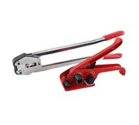 PFXNGMS Cercleuse en Acier, cercleuse Manuelle en Plastique, Presse à balles, Outil de Tension, kit de cerclage Portable