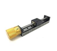 PFXNGMS Mini Table coulissante de Type T, actionneur linéaire CNC axe Z, kit Moteur linéaire NEMA11, Platine coulissante Manuelle (Table coulissante Manuelle, Pas de 150 6 mm)