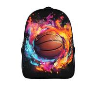 PFYWZJDDTTBD Basketball Sac À Dos Pour Enfants Sac À Dos Pour Enfants De Dessin Animé Imprimé En 3D Pour Les Garçons De La Maternelle, De La Maternelle, De L'école Primaire. 40x28x16cm