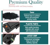 Pg-217 Pg217 Pg 217 Cartouche De Toner Noir Compatible Pour Imprimante Pantum P2200W P2200 M6507Nw M6507 M6607Nw M6607 1600 Pages