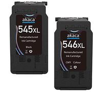 PG-545 CL-546 XL Cartouches d'encre Compatible avec Canon 545XL 546XL, pour Pixma TR4650 TS3351 TS3151 MG2550 TS205 TS3350 TS3150 TR4550 TS3450 MG2555S