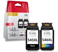 PG-545XL CL-546XL, Cartouche 545-546 Remplacement pour Encre Canon 545 546, Cartouche Canon 545 et 546 pour Pixma MG2500 MG2950 MG2550S MX495 TR4550 TR4551 TS3151 MG2450 (Noir et Couleur)