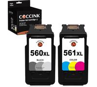 Pg-560Xl Cl-561Xl Cartouches D'Encre Remplacement Pour Canon 560 Xl 561 Xl Pixma Ts5300 Ts5350A Ts5352A Ts5350 Ts5351 Ts5352 Ts5353 Ts5353A Ts7450A Ts7450 Ts7451 Imprimante Noir Et Couleur