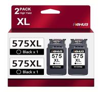 PG-575XL 575 Noir Cartouches d'imprimante 575 XL Compatible pour Les Cartouches d'imprimante Canon 575 575xl Noir pour Canon PIXMA TS3550i TS3551i TS3750i TS3751i TS3752i TR4750i TR4751i Imprimantes