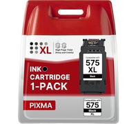 Pg-575Xl 575 Xl Cartouches Remplacement Pour Canon 575 Xl Cartouche Pg-575Xl Noir Pour Canon Pixma Tr4750I Tr4751I Ts3550I Ts3551I Ts3550 Ts3551 Tr4755I Tr4756I Tr4700I (1 Noir)