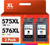 PG-575XL CL-576XL Multipack Cartridge Replacement for Canon 575 XL 576 XL for Canon PIXMA TS3550i TS3551i TR4750i TR4751i (Black, Colour)