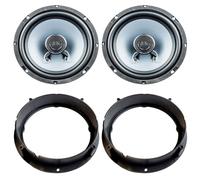PG Audio Evo 3 Kit de montage de haut-parleurs pour Seat Ibiza 6J à partir de 2008, porte avant