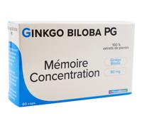 Pg Pharmagenerix Ginkgo Biloba Pg 60 Gélules