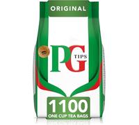 PG Tips Original, Thé noir, Sachets individuels, Goût corsé et rafraîchissant, Vitalité, 40 Sachets (1100 Sachets)