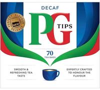 PG Tips Pyramid Tea Bags Decaf, 80-Count Tea Bags (Pack of 3)