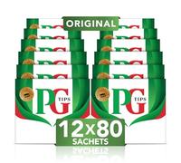 PG Tips Original, Thé Noir, Sachets de Thé Individuels, Goût Corsé et Rafraîchissant, Vitalité, 1 * 1100 Sachets, 1100 Sachets individuels