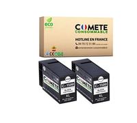 COMETE, Marque française - 1500XL - 2 Cartouches Compatibles avec Canon PGI-1500 XL PG1500XL - pour Canon Maxify MB 2050 2100 2150 2155 2300 2350 2700 2750 2755 (2 Noir)