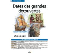 PG281 - Dates des grandes découvertes