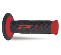 PG791 OFF ROAD (22+25MM, LONGUEUR 115MM) COULEUR ROUGE/NOIR (DEUX COMPOSANTS) (P