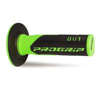 PG801 MANILLES TOUT TERRAIN (22+25MM, LONGUEUR 115MM) VERT FLUO/NOIR (BI-COMPOSA