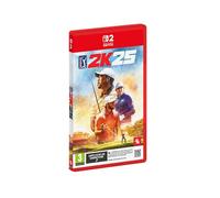 Jeu vidéo Nintendo Switch 2 2K Games PGA TOUR 2K25 Édition Standard Physique - Championnats majeurs, EvoSwing, Multijoueur multiplateforme - Rouge