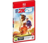 Jeu vidéo Nintendo Switch 2 2K Games PGA TOUR 2K25 Édition Standard Physique - Championnats majeurs, EvoSwing, Multijoueur multiplateforme - Rouge