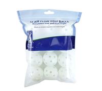 PGA TOUR Balles de Golf Creuses Airflow (Lot de 12) - Blanc