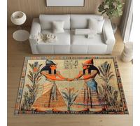 Pggong Tapis Femme L'Egypte Ancienne Traditionnel Enfant